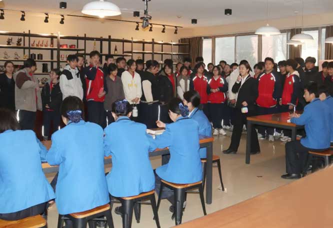 參觀咖啡實訓室